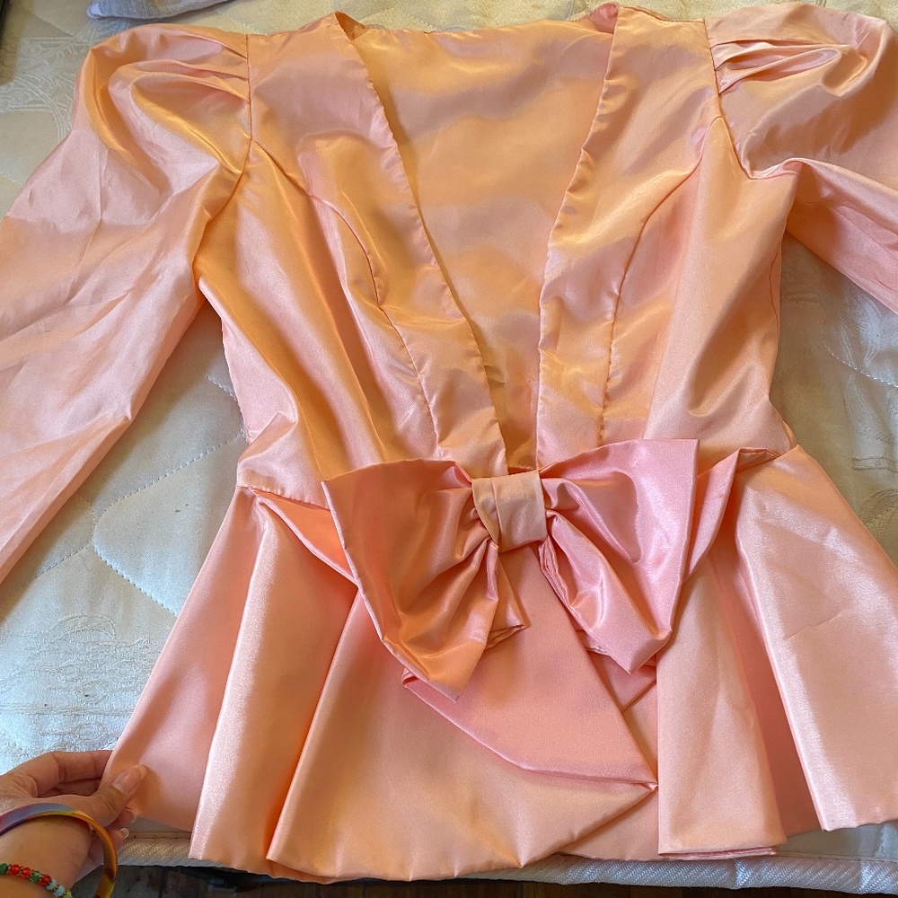 Ladies’ Garment Workers Union vintage pink coat and dress